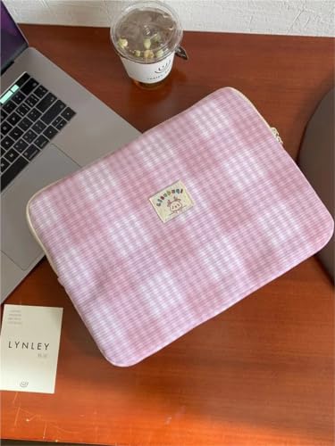 Sacoche ordinateur 13 pouces rose pour le bureau et les cafés branchés