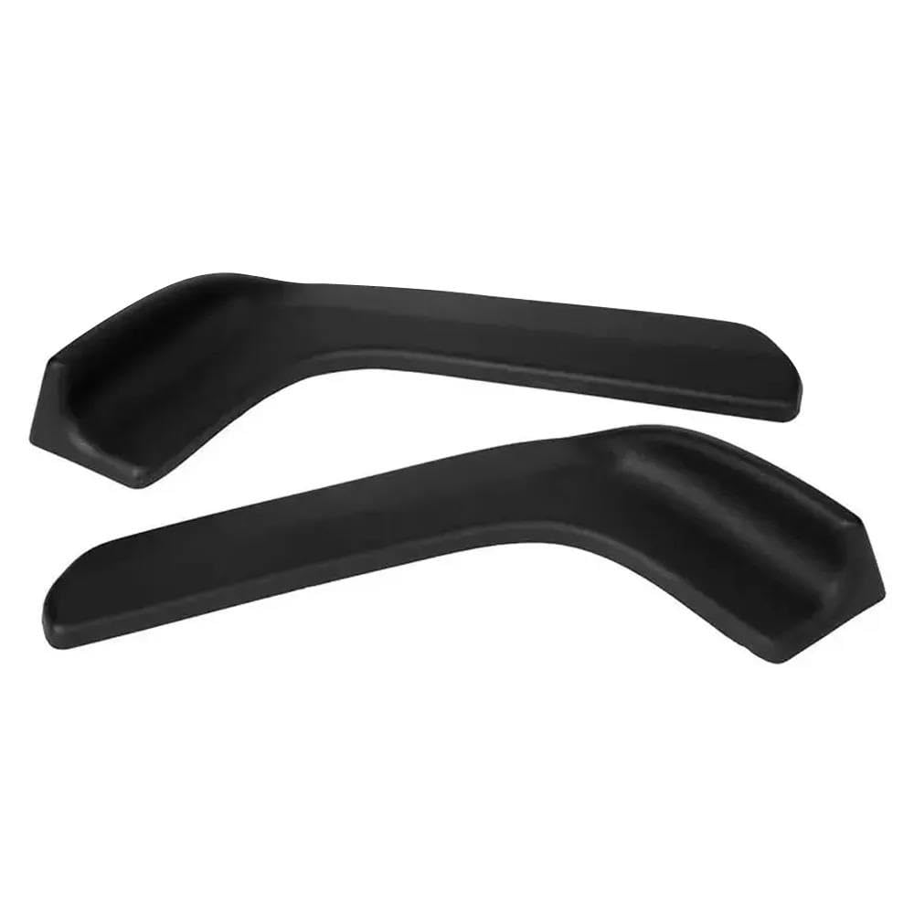Protector de parachoques delantero universal en negro mate para difusor y alerón de coche 8