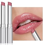 HHLTOH 2PCS Honey Lipstick Tinted Lip Balm - Sheer Hydrating Lipstick for All Skin Tones - Moistu...