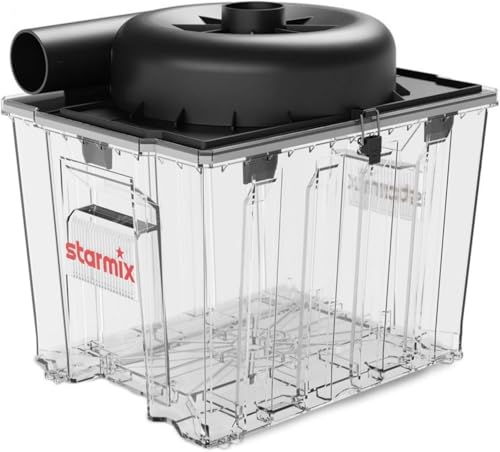 Préséparateur starmix Dustfixx – Séparateur cyclonique avec degré de séparation jusqu'à 99% - Le préséparateur protège les filtres de l'aspirateur -...