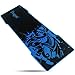 Produktbild Gaming-Mauspad XXL, genähter Rand, rutschfeste Gummibasis, hochweiches, verschlüsseltes Tuch (XXL-Roter Leopard) (900 × 300 × 3 mm Blauer Drache) YISK