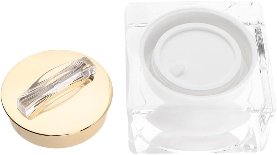 bnf ハイグレード アクリル コスメティック ボトル メイクジャー ポット クリーム 容器 30グラム ヘルス&amp;ビューティ