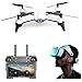 Dron Z Kamerą 4K, Dron Kontrolujący Gesty/grawitację, Składany Poczwórny Dron Z Przepływem Optycznym, Obracanie Jednym Przyciskiem O 360 °, Wyposażone W Podwójne Przełączanie Kamer HD