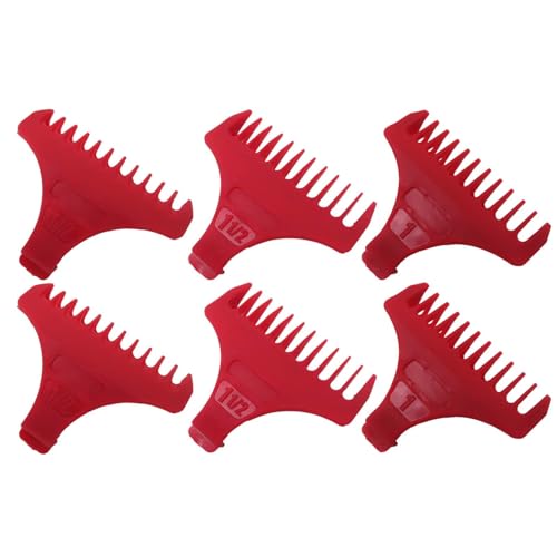 LINGSEE 2 Pack 8085 8142 8777 T Wide Trimmer Guides Replacement for Wahl T Blade Guides #3792–Compatible for 5 Star Detailer #2215,Set of 3