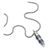 Verschluss: Karabiner Diesel Herren-Herrenkette Edelstahl One Size Silber 32012387