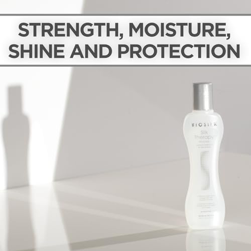 Biosilk 633911744147 Silk Therapy Original, Reconstructing Treatment For Adding Shine & Helping Prevent Split Ends thumb #3