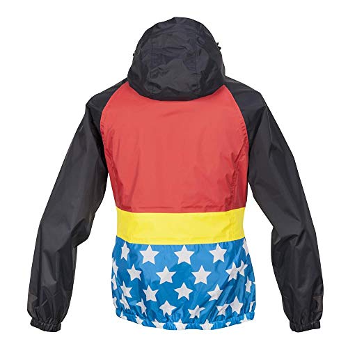 DC Wonder Woman Womens Zip Raincoat Hooded Jacket | Medium2