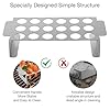Jalapeno Popper Holder for Grill with Jalapeno Corer Tool,For Use In Chili Roaster and Ovens,Perfect for Cooking Chili, Chicken Legs, Wings, or Peppers （2Pcs） #4