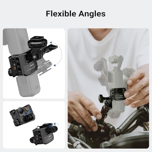 Image of NEEWER Gimbal Camera Cage Compatible with DJI Osmo Pocket 4P (4 Pro), Pocket 4, Xtra Muse, Protective Action Camera Video Rig, Cold Shoe Mount Photography Accessories, No Assembly Needed, AC069