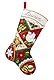 Bucilla, Elegantes Patchwork-Weihnachtsstrumpf-Set, Filzapplikation, 45,7 cm (89261E)