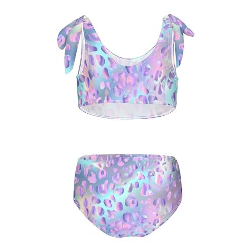 Image of Boccsty Cute Crab Red Blue Girls Swimsuits Kids Bikini Sets 2 Pcs Bathing Suit for 3T