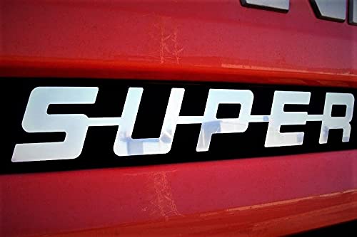 FILERA Acier Inoxydable Poli Décoration Super Signe pour Scania Tout Série