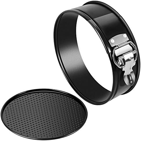 MASSUGAR 9 Inch Springform Pan Nonstick - Cheesecake Pan with Removable Bottom/Leakproof - Round Cake Pan with 50 Pcs Parchment Paper Liners - Fits 6 Qt 8 Qt Pressure Cooker - Thumbnail 2