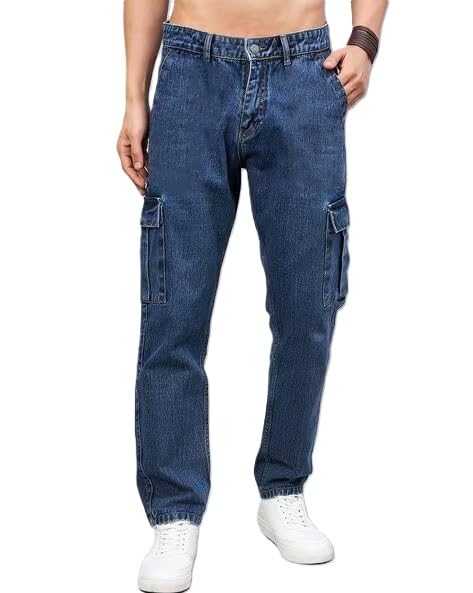 Image of ADBUCKS Men's Loose low Rise Jeans