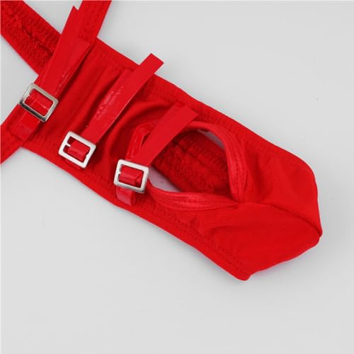 Men's Erotic Front Hole Breathable No Removal Y-back Thongs Low Waisted Slim Lift Buttocks Underpanties4