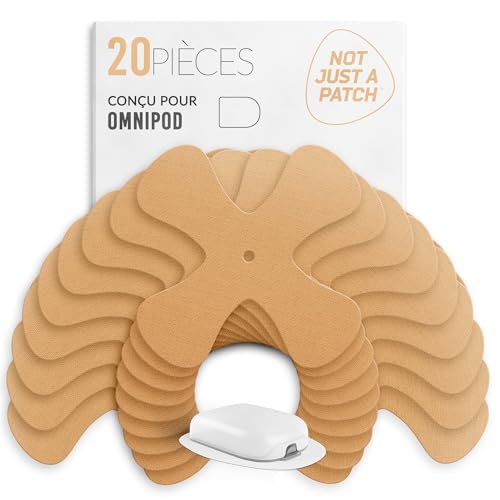 Pansements Omnipod 5 Not Just A Patch anti-décollement protection douce x20