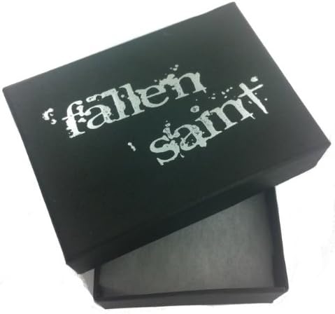 Fallen Saint Purple Butterfly Locket Necklace in Gift Box