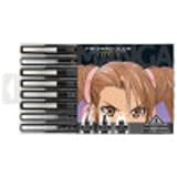 Prismacolor Premier Manga Illustration Markers, Assorted Tips, Black & Sepia, 8-Count