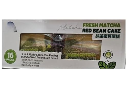 Fresh Matcha Red Bean Cake 16 slices