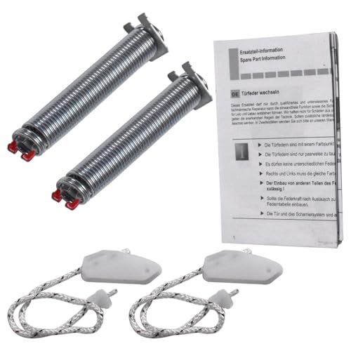 WISLULU 00754866 Door Spring Kit, Upgraded Dishwasher Door Replacement with