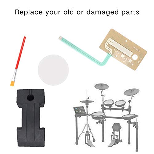 Para Roland HD-1 Hoja Sensor Actuador Circuito Membrana Pedal Goma Hi Hat Pedal Pieza De Goma Accorios De Tambor Pieza De Reputo - AliExprs