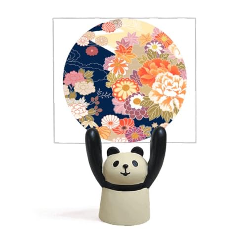 Support de mémo japonais pivoine et érable aux finitions artisanales soignées
