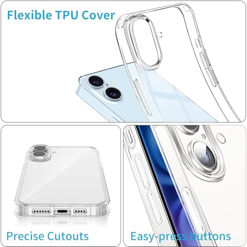 OAGELIM Case Compatible with Valve Steam Deck OLED Case Shockproof TPU Soft Flexible Gel Protective Phone Cover with Anti-Scratch & Military-Grade Anti-Drop (Clear) - Image 4