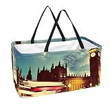 Avantage du design : le panier de courses peut être plié, et les quatre coins ont des supports fixes. Le fond épais le rend plus stable et durable.