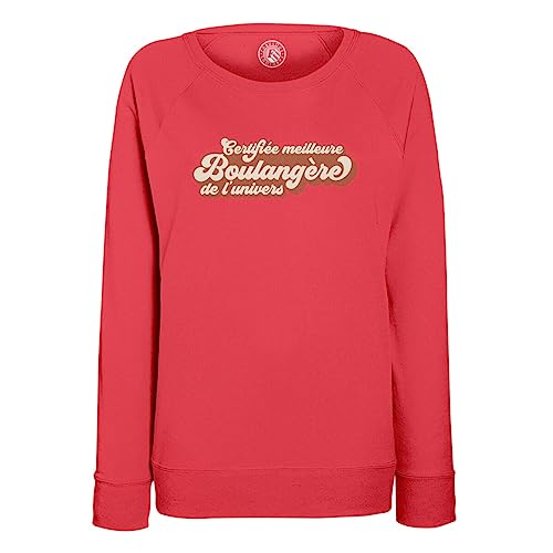 Sweatshirt Femme Boulangère contre froid pain patisserie