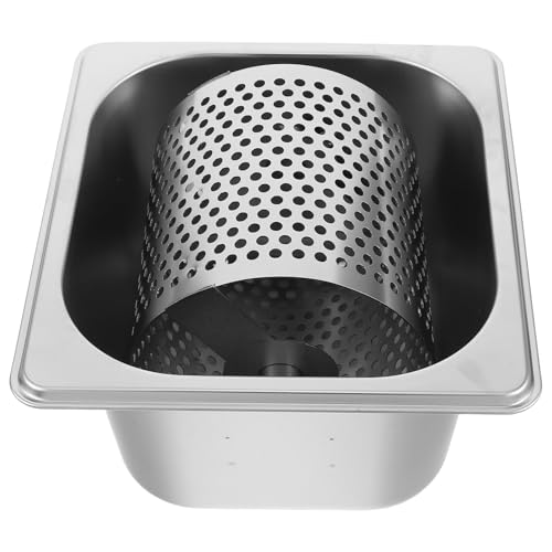 LALADEFIEE Rouleau à Beurre en Acier Inoxydable 18L Support Distributeur Multifonction pour Tartiner Hamburgers et Pâtisseries Étaloir Professionnel Cuisine et Grillades