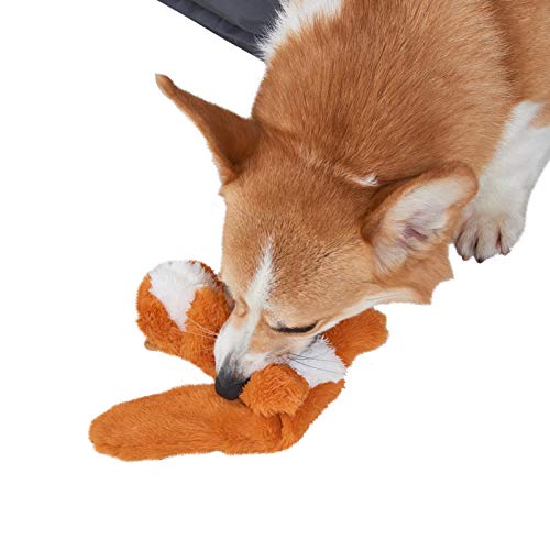 JOYELF Plüsch Quietschendes Hundespielzeug, Interaktives Hundespielzeug ohne Füllung für mittlere und große Hunde mit Quietsch- und Knitterpapier 3er Pack Meerestiere - Pinguin, Eisbär und Otter