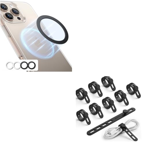 Lamicall for MagSafe Sticker Ring & Silicone Cable