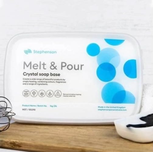 Melt & Pour Soap Base - White Melt & Pour Soap Standard - 1Kg