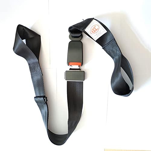 Yakitoko Wheelchair Stretcher Ambulance Airplane Strap Seat Belt Quick Release Adjustable with Metal Buckle 47.3 in