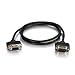 6ft Cmg-Rated Db9 Low Profile Cable M-F