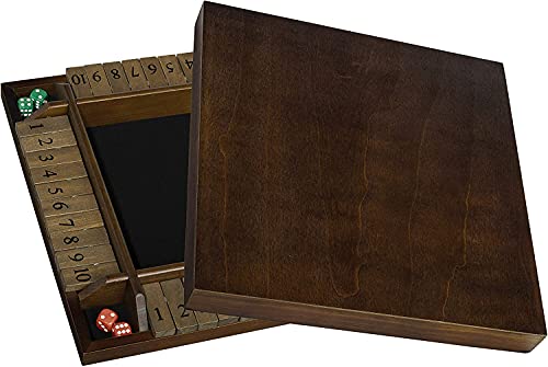 Shut the Box juego de mesa clásico de 4 jugadores miniatura 1
