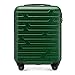Maleta de equipaje premium para carretilla de WITTCHEN ABS 54 x 39 x 23 cm 2.8 kg 38 L Verde | Equipaje de mano 56-3A-391-75