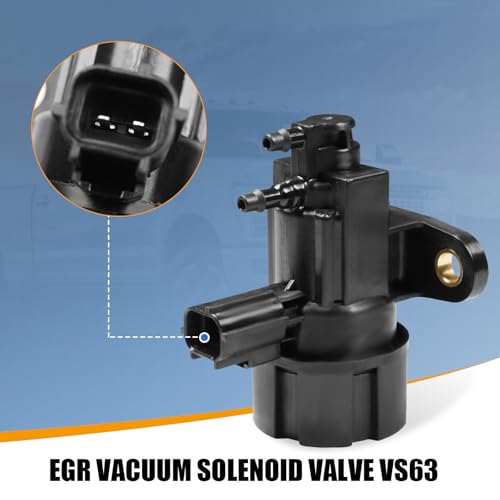 image for CARMOCAR EGR Pressure Feedback Sensor DPFE15 + EGR vacuum solenoid val