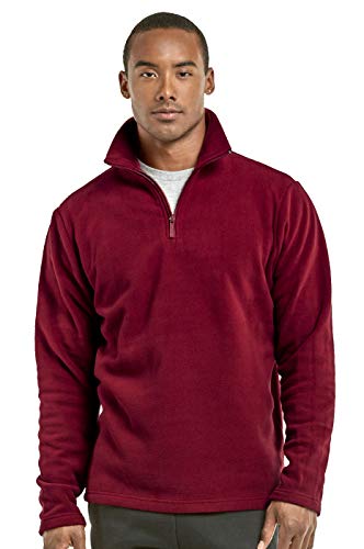 Image of Knocker Men's Polar Fleece Quarter Zip Pullover