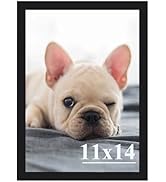 RUN HELIX 11x14 Picture Frame, Wall Gallery Photo Frames,Stable and Sturdy Black Frame with High ...