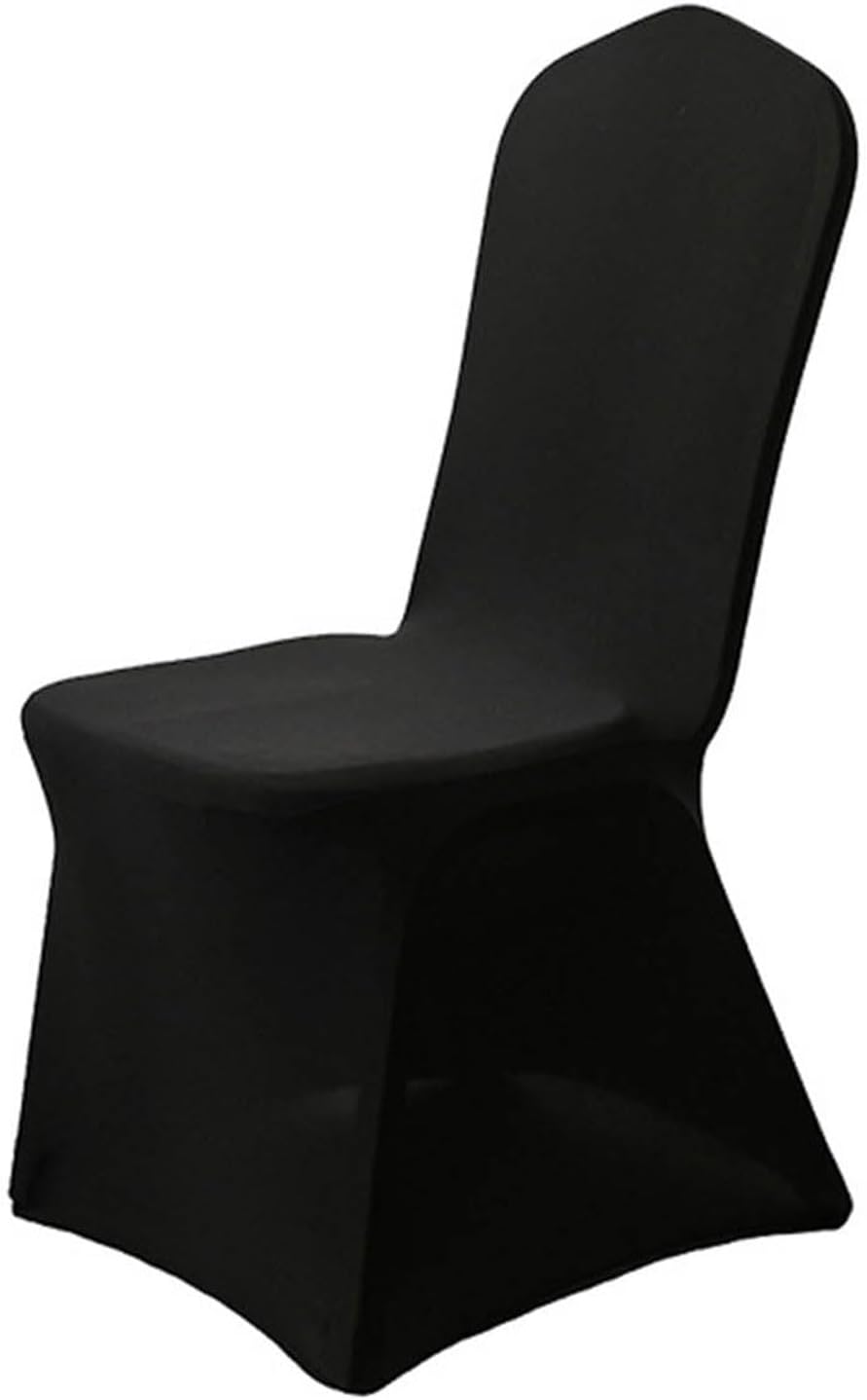 10pcs折りたたみ椅子カバー結婚式の宴会のためのストレッチ洗える滑り紙プロテクターのホリデーパーティーの装飾洗えるカバー