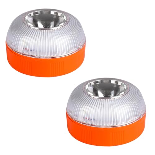 Aohewei V16 Luz De Emergencia Con Base Magnética Para Techo De Coche, Luz Led Intermitente De 360 , Resistente Al Agua Ip54 Sustituta Del Triángulo De Emergencia Para Coches, Autocaravanas Y Camiones