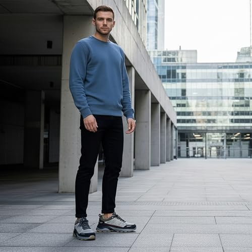 Image of Red Chief Men's Sport Hiker Lace-Up Shoes | Low Ankle | Synthetic Polyester Air Mesh | Durable Synthetic Outsole (H20045)
