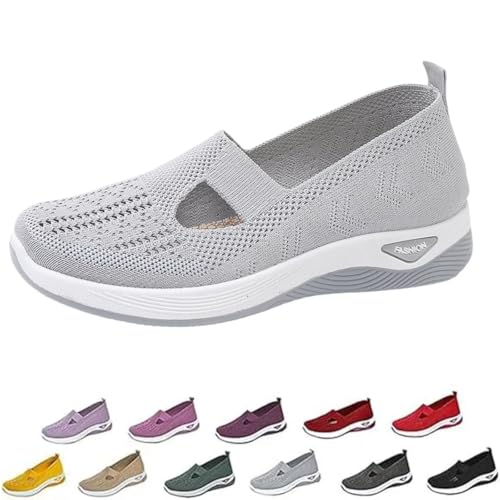 Orthopedic Shoes for Women, Zapatos Ortopédicos para Mujer, Orthoture Womens Breathable Soft Comfort Wear Shoes