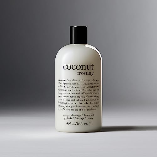 Philosophy Coconut Frosting Shampoo, Shower Gel & Bubble Bath, 16 Oz #TOP2