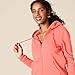 Amazon Essentials Women's Fleece Full-Zip Hoodie (Available in Plus Size), Coral Pink, X-Small
