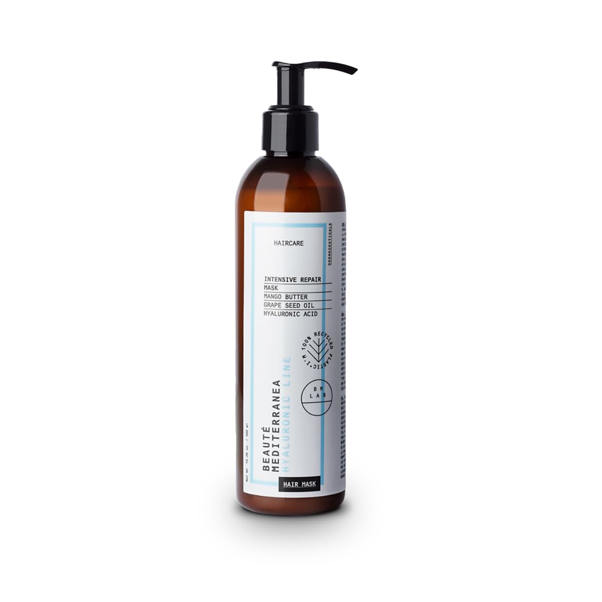 Beauté Mediterranea Haarmaske Mit Abessinischem Öl – Repariert Trockenes Haar, 100% Vegan, 300 Ml