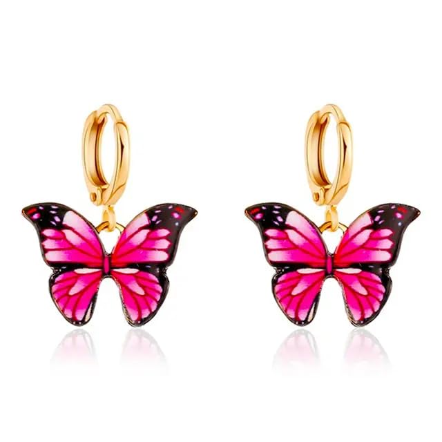 See full amazon price history chart for Gold Plated Pink Butterfly Clip-on Earrings For Girls and Women Gold Plated Pink Butterfly Clip-on Earrings For Girls and Women (B0CSZCN575) Amazon Price History, Amazon Price Tracker