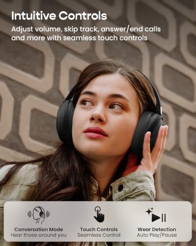Cleer Audio Alpha Adaptive ANC Bluetooth Headphones, Midnight Black - image 7