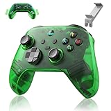 BOTONES PERSONALIZABLES Y DISEÑO ERGONÓMICO: este mando para juegos cuenta con una funcionalidad de botones personalizable con dos botones laterales M1/M2 programables. Basta con mantener pulsado el botón SELECT y pulsar ligeramente M1/M2 para grabar rápidamente comandos complejos como A+B+X+Y. También incluye una función de combos con un solo botón, lo que te permite liberar completamente las manos. Diseño ergonómico del cuerpo: la forma ergonómica del mando se adapta perfectamente a la curva natural de la palma de la mano. La superficie texturizada proporciona un agarre seguro y antideslizante